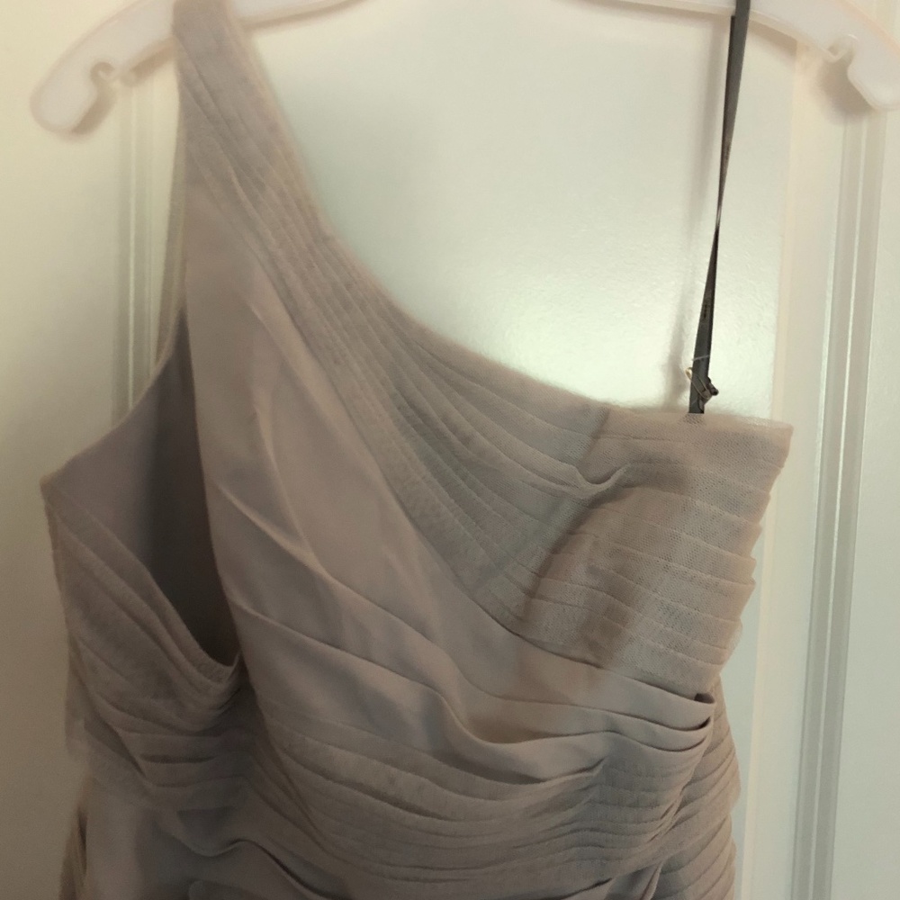 Bridesmaid Dresses - Vera Wang White One-Shoulder